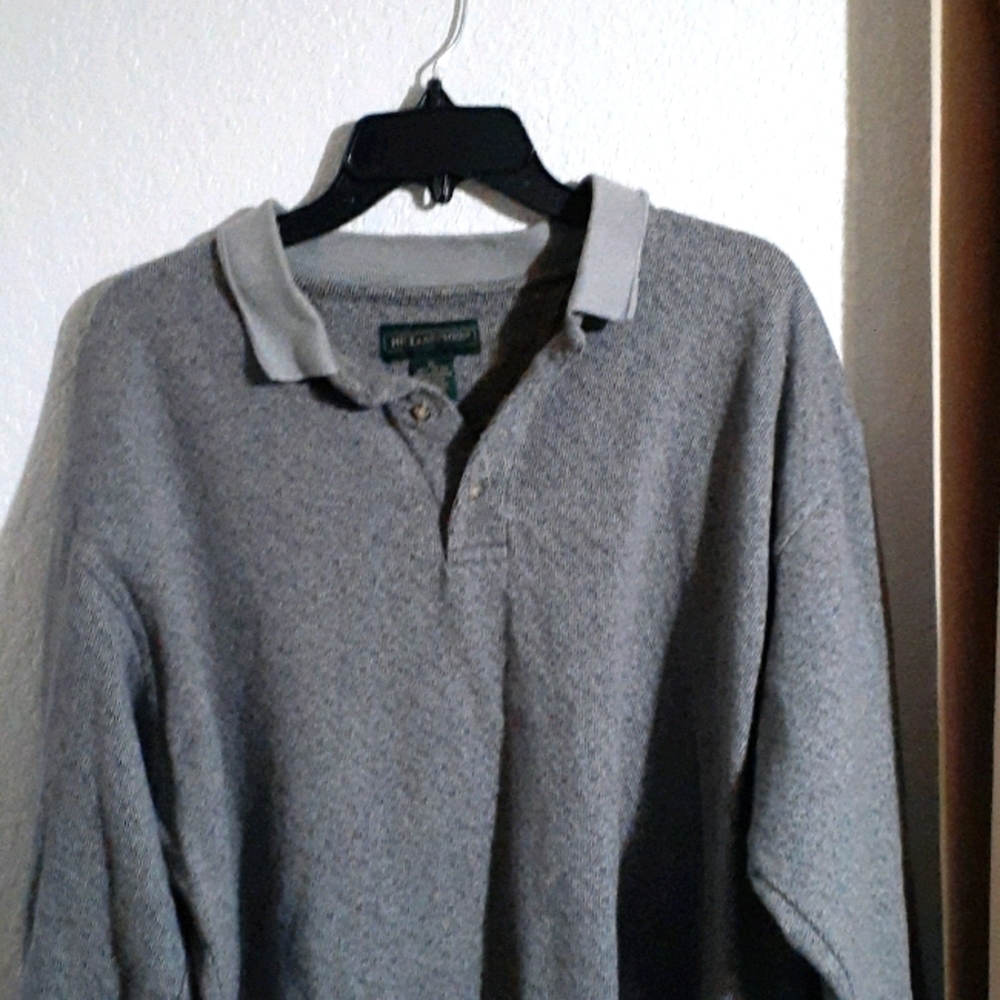 Shirt, long sleeve, grey
